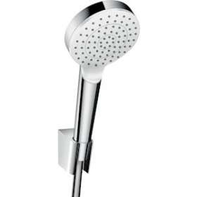 Set Porter'S 1,60m/Crometta 1jet blanc/chromé|Hansgrohe-HA326567400