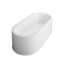 Istanbul baignoire ovale en îlot D 190 cm, écoulement central|Vitra France-GIR53000001000