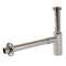 L3520-siphon lavabo design laiton chrome