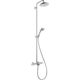 Showerpipe 220 Bain/douche chromé|Hansgrohe-HA327223000