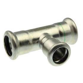 VSH XPress Inox Té réduit FFF 35x15x35|Aalberts Integrated Piping Systems BV-IPH6191451