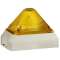 Feu flash 5J pyramidal 230Vca Jaune IP66