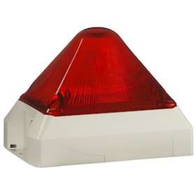 Feu flash 15J pyramidal 230Vca Rouge IP66|AE&T-APQPBV220152303