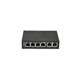 Switch non-manageable 6 ports Gigabit dont 4 PoE+ (64W)|Gigamedia-GGMGS04P