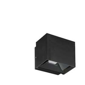 Klay - Applique LED IP65 240V 10W 830 réglable haut/bas NO|Aurora-ABIENWL10BLK30