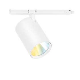 BimproCS - Projecteur triphasé LED alum. 240V 32W CS (3000/3500/4000K) 45DEG BL|Aurora-ABIENTK3245CSW