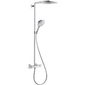 Showerpipe 300 1jet, Bras de douche 450mm chromé|Hansgrohe-HA327114000