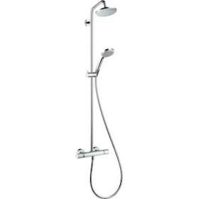 Showerpipe 160, bras de douche 270 mm chromé|Hansgrohe-HA327135000