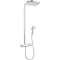 Showerpipe 360 1jet, Bras de douche 380mm chromé