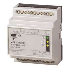 Amplificateur cellules MPF 2 voies 12/24V test/ c. ouverture|Carlo gavazzi-CGPMPF2-912RSI