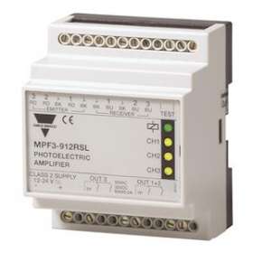 Amplificateur cellules MPF 3 voies 12/24 test/ c. fermeture|Carlo gavazzi-CGPMPF3-912RSL