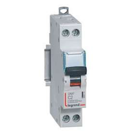 Disjoncteur DNX³ 4500 - vis/vis - U+N 230V~ 2A - 4,5kA - courbe C - 1 module|Legrand-LEG406771