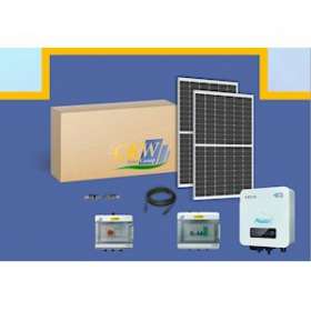 Kit Solaire onduleur 3KW-8 panneaux 375W-sans fixation|-KWC89051