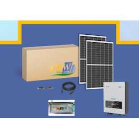 Kit Solaire clé en main onduleur 6kW-16 panneaux 375W-sans fixation|-KWC89053