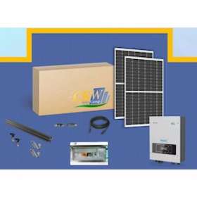 Kit Solaire clé en main onduleur 6kW-16 panneaux 375W-toit plat ETN|-KWC89061