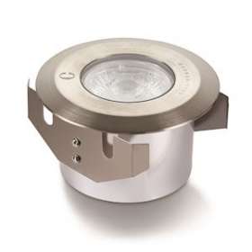 GL038, encastré de sol rond à source unique, 40DEG, 4000K, IP67, 230V, inox 316|Collingwood-SLHGL038DWBM40