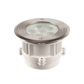 GL045 Encastré de sol Midi, 3000K, inox, 6W|Collingwood-SLHGL045X30