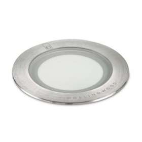 GL050, encastré de sol rond en inox 316 3W, opaque, 100DEG, 4000K, IP68|Collingwood-SLHGL050NW