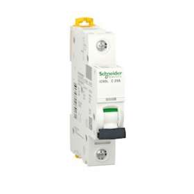 Acti9, iC60L disjoncteur 1P 25A courbe C|Schneider Electric-SCHA9F94125