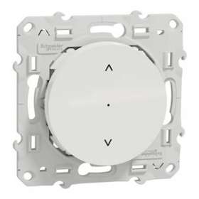 Wiser Odace - interrupteur volet-roulant - 4A - zigbee - blanc|Schneider Electric-SCHS520567W