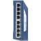 SPIDER II 8TX PoE, Switch Ethernet industriel non administrable RAIL DIN