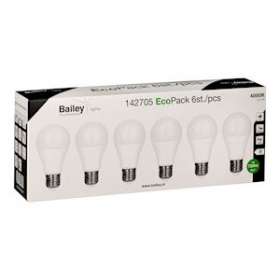 Ecopack Lot 6Pcs Led A60 E27 8W (55W) 720Lm 840 Opale|Bailey-BIY142705