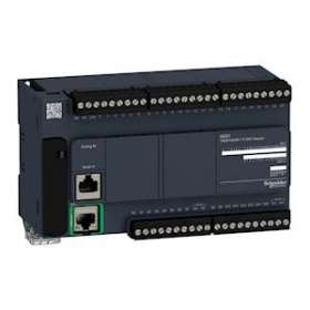 Modicon M221, contrôleur 40E/S PNP, port Ethernet+série, 24VCC|Schneider Electric-SCHTM221CE40T