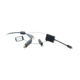 Adaptateur HDMI femelle vers DisplayPort mâle (1080p), MDPmâle et USB-C|Kramer Electronics France-KRA99-9191032