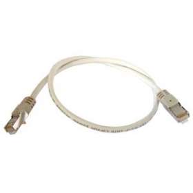 Cordon de brassage RJ45/RJ45 - SFTP Lg 0,5 m|Michaud-MIHQ292