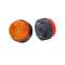 KMLED 75 ROND ORANGE 115/230VCA 12 LED IP67