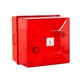 FL40/N50/G/RN FEU FLASH XENON 5J ROUGE 230VCA IP65|-MKM205047