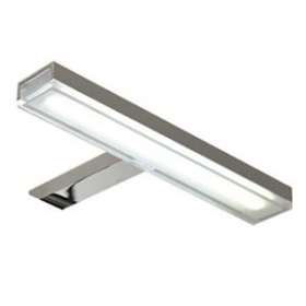 Applique Leds SILVER L28 cm - 6 W Métal Chromé Brillant - Classe II IP44|Neoform industries sas-UIDA2348092