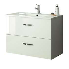 Sous-vasque ANGELO L900 2 coulissants - Blanc Brillant HYDRO|Neoform industries sas-UIDA2344711