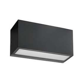 ASKER graphite 46W halogène max./E27 classe I IP65 down-light claire|Norlys-NOS1514GR