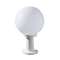 LUNA - Borne Ext. IP44 IK08, blanc, E27 100W max., lampe non incl., haut. 41cm