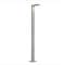 ASKER 216cm gris aluminium LED 18W mod. 1710lm 3000K IP55 classe I