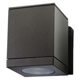 ECHO applique murale cubique graphite GU10 classe II IP54|Sg lighting-NOL623680