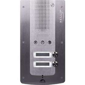 Portier audio Full IP/SIP 2 boutonsd'appel conforme loi Handicap PoE|Castel-CST590.0100