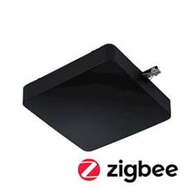 Alimen. milieu URail ZigBee 150W LED Noir dép 230V plastique|Paulmann-PUA96819