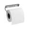 Distributeur papier WC rouleau 125 x 64 mm, fil inox poli brillant D 5 mm