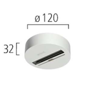 Patère en saillie blanc signalisation DMxH: 120x32mm|Planlicht-AH471555072286