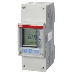 Compteur B21 Monophase Modbus Mesure Directe 65A Steel Mid|ABB-ABB832121