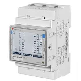 Compteur d'énergie triphasé 65A direct 400Vac sortie impulsion MID|Carlo gavazzi-CGPEM340DINAV23XO1PFA