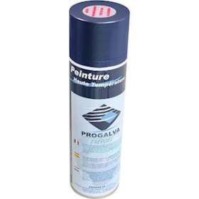 PEINTURE NOIRE HAUTE TEMP. 650/400 ML DE 1 A 24 L'AEROSOL|Progalva-PGA5437