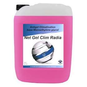 NET GEL CLIM RADIA 20L ANTIGEL CLIMATISATION - BASE MONO-ÉTHYLÈNE GLYCOL|Progalva-PGA3582