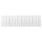 Radiateur Chaleur douce Bilbao 3 bas blanc 1400W