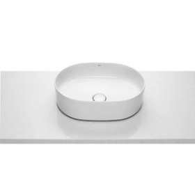 inspira round lavabo à poser 37x50 blanc|Roca france-ROAA327520000