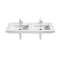 prisma lavabo suspendu 1200 double blanc