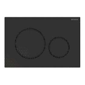 Plaque Geberit Sigma20 double touche: noir, noir mat|Geberit-GBR115.882.DW.1