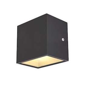 SITRA CUBE, applique extérieure, anthracite, LED, 10W, 3000K, IP44|SLV-DC51002032